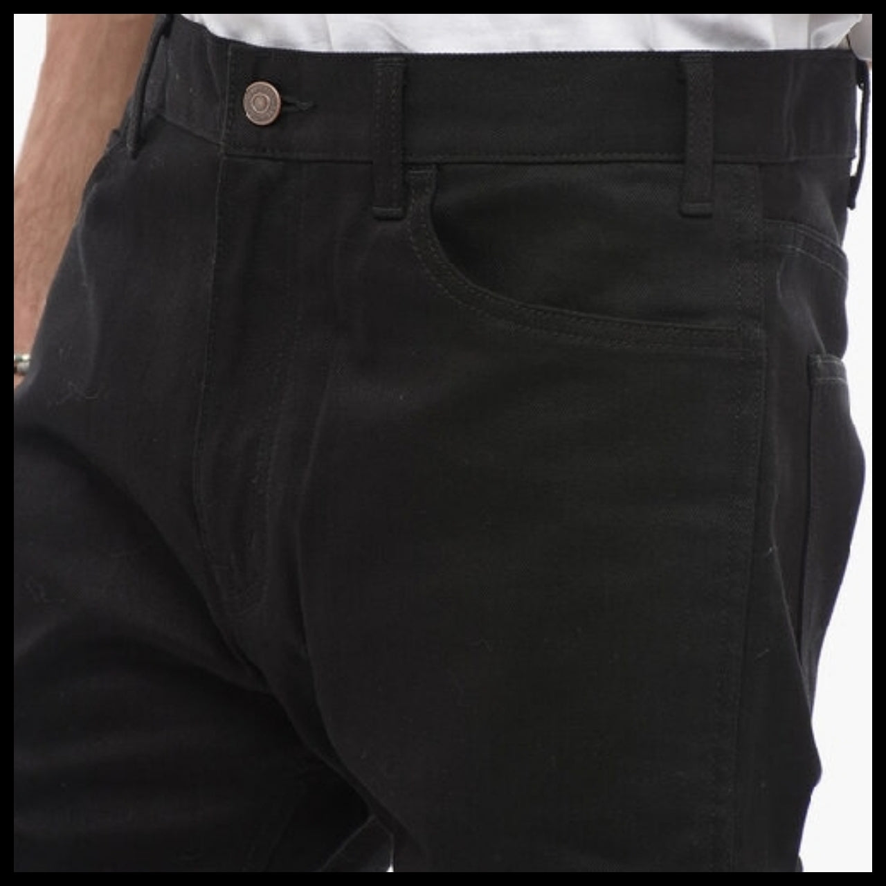 【CELINE】Slim Fit Cotton Denim Pants