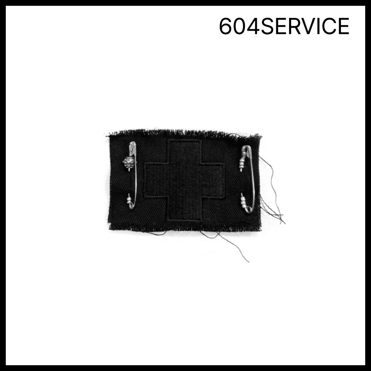 【604service】FUR JACKET WITH ARMY PATCH IN BLACK