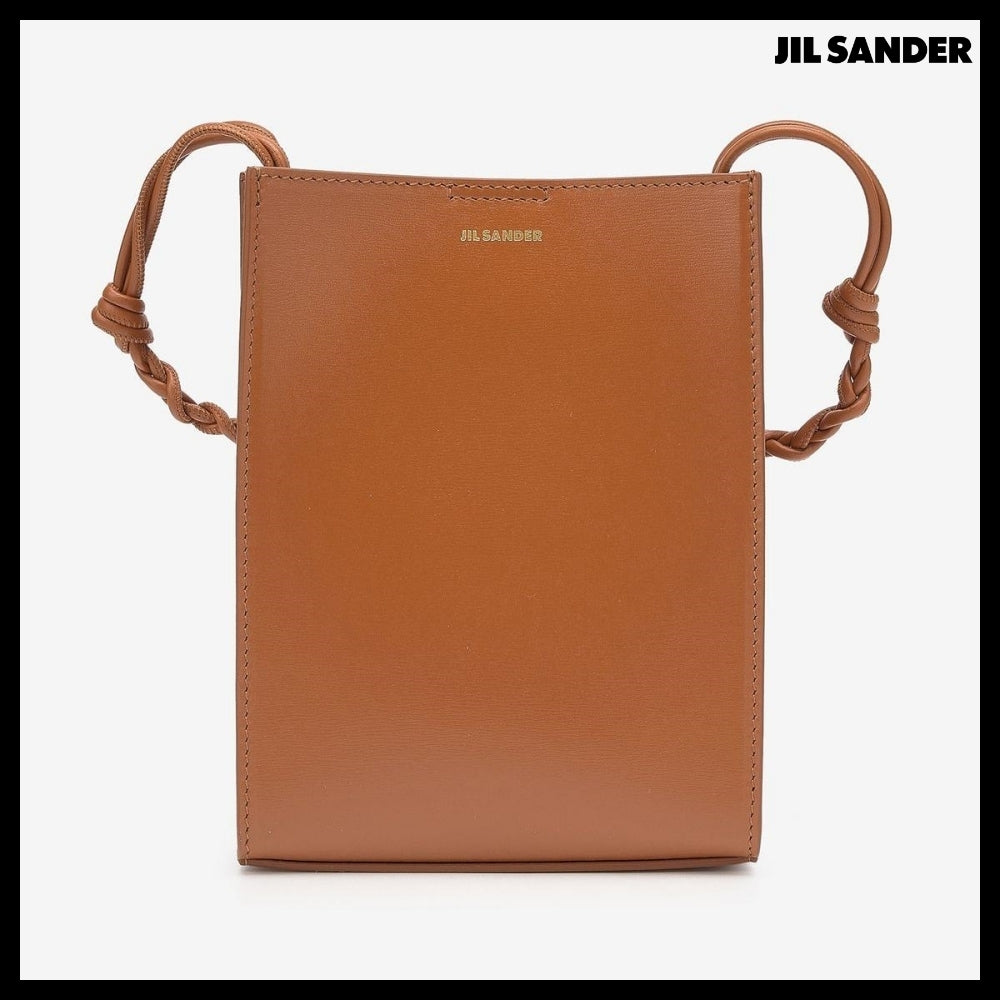 【Jil Sander】Small Tangle Shoulder Bag Tan