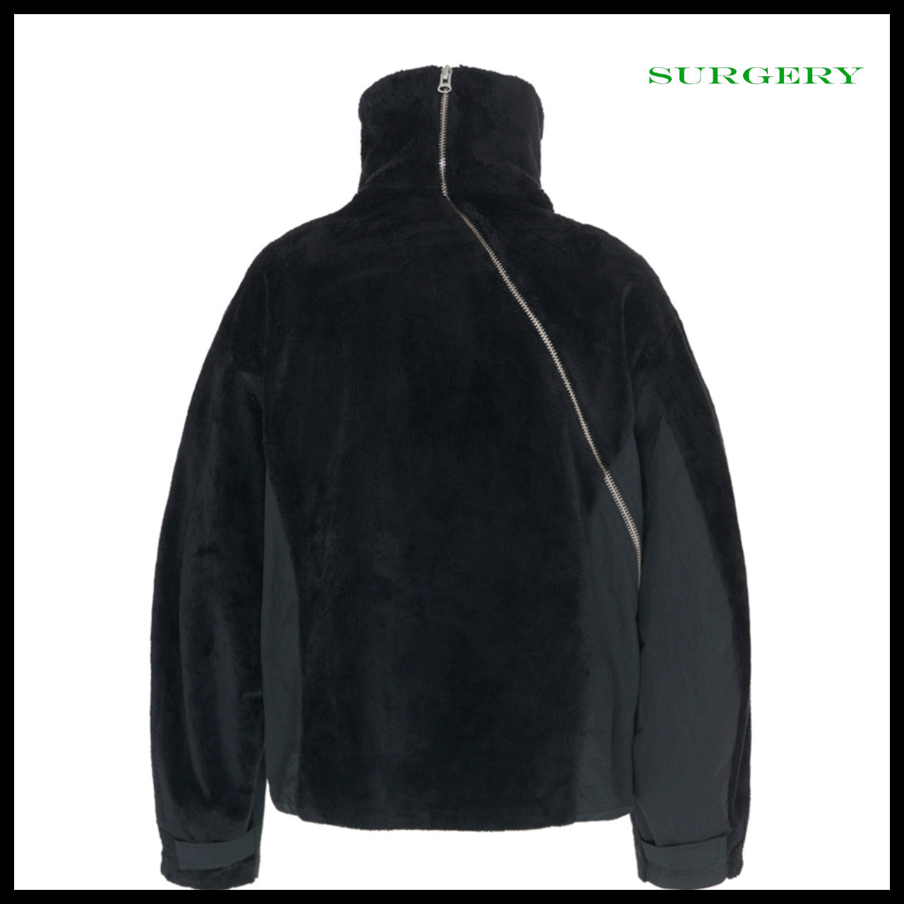 【Surgery】Cross Zip Fleece Jacket 2 Colors