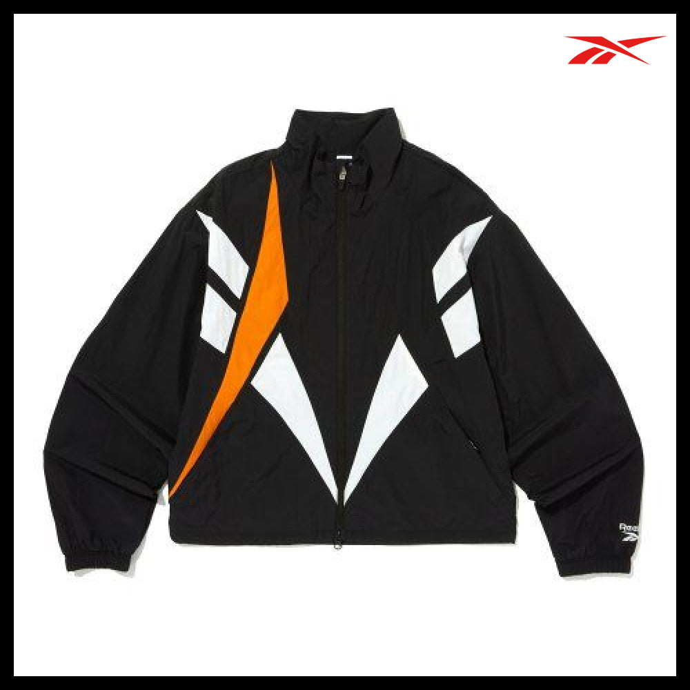 【REEBOK】Vector Flash Crop Windbreaker W Black