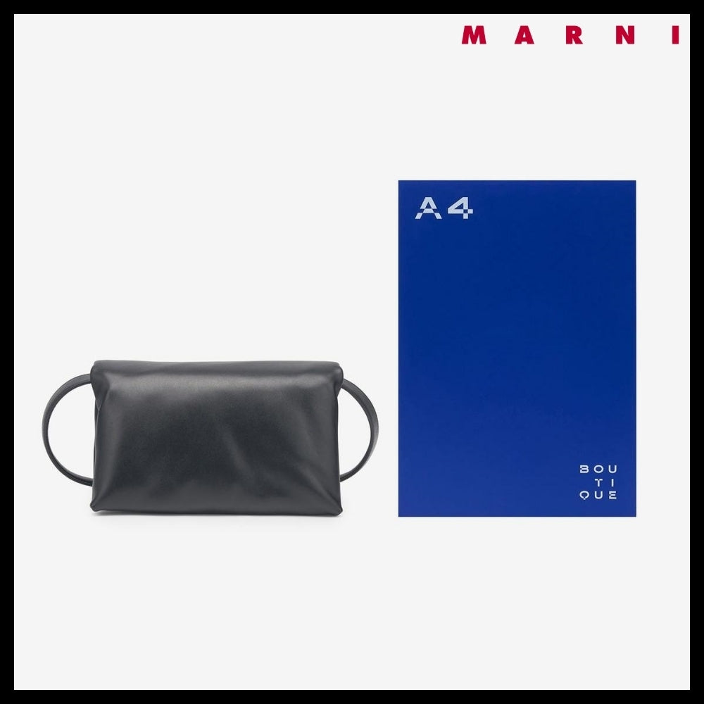 【MARNI】プリズマ スモール ショルダーバッグ - ブラック