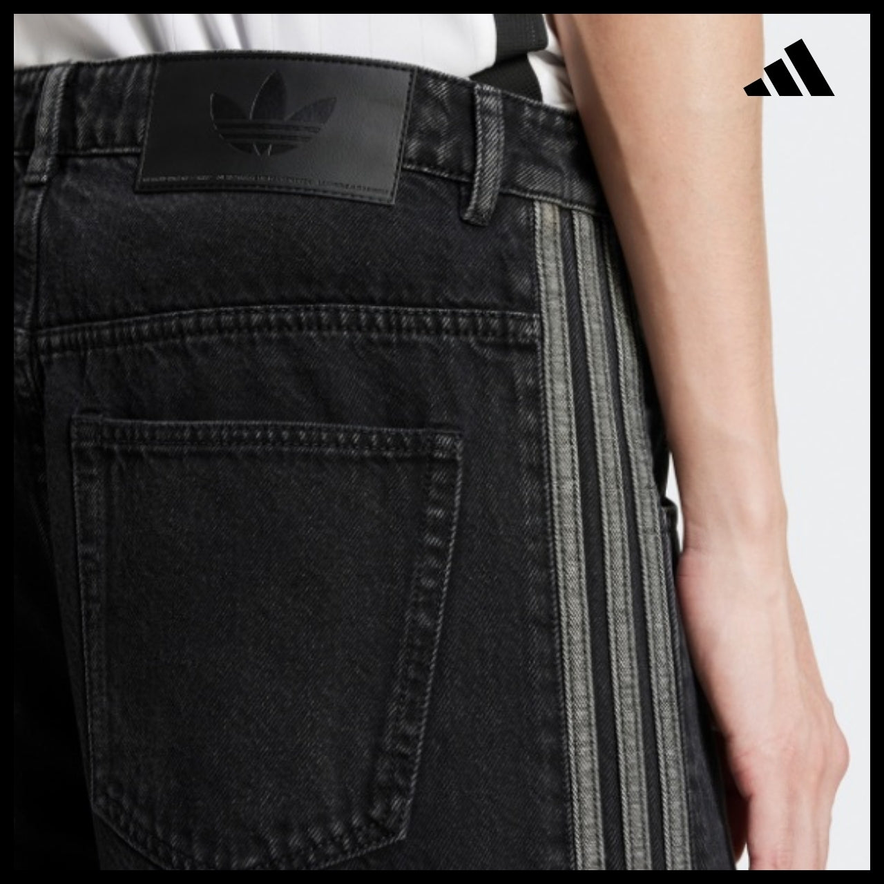 【ADIDAS】Adicolor Denim Firebird Pants JC6718