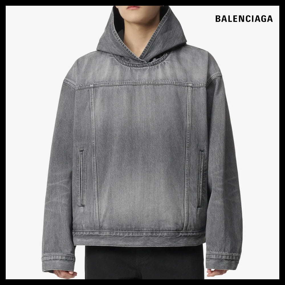 【BALENCIAGA】Pullover Jacket - Black