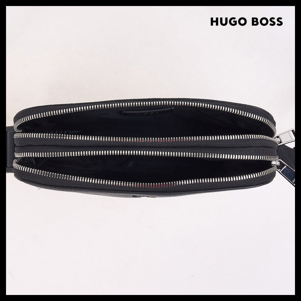 【Hugo Boss】Men's Ray Logo Crossbody Bag
