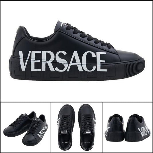 【Versace】Men's Greca Logo Sneakers Luxury Streetwear