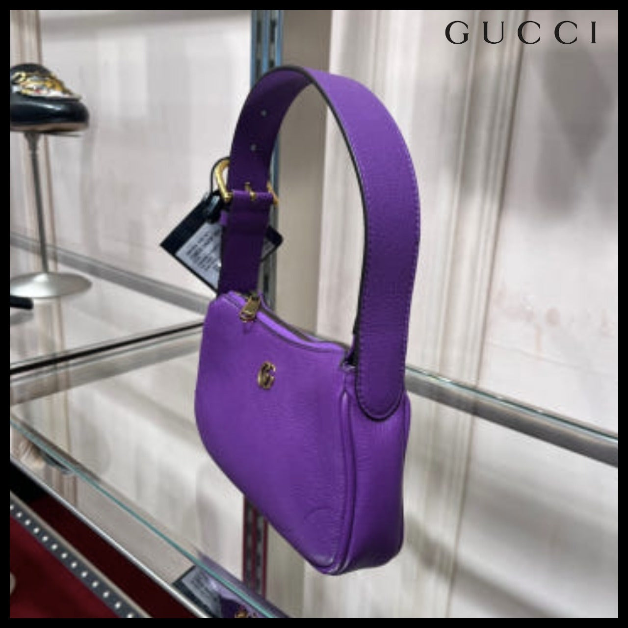 【GUCCI】GG Aphrodite Soft Goat Shoulder Bag (2 Colors)