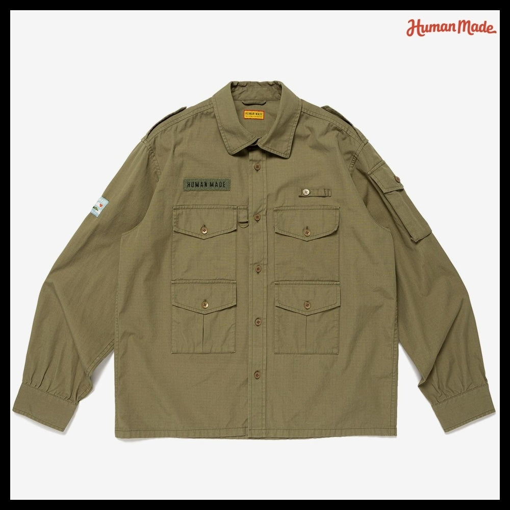 【HUMAN MADE】Cameraman Shirt Olive Drab