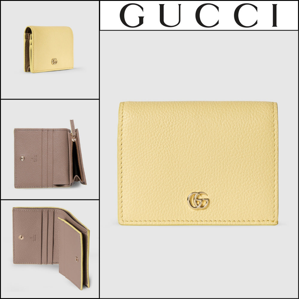 【GUCCI】Brown GG Marmont Small Wallet
