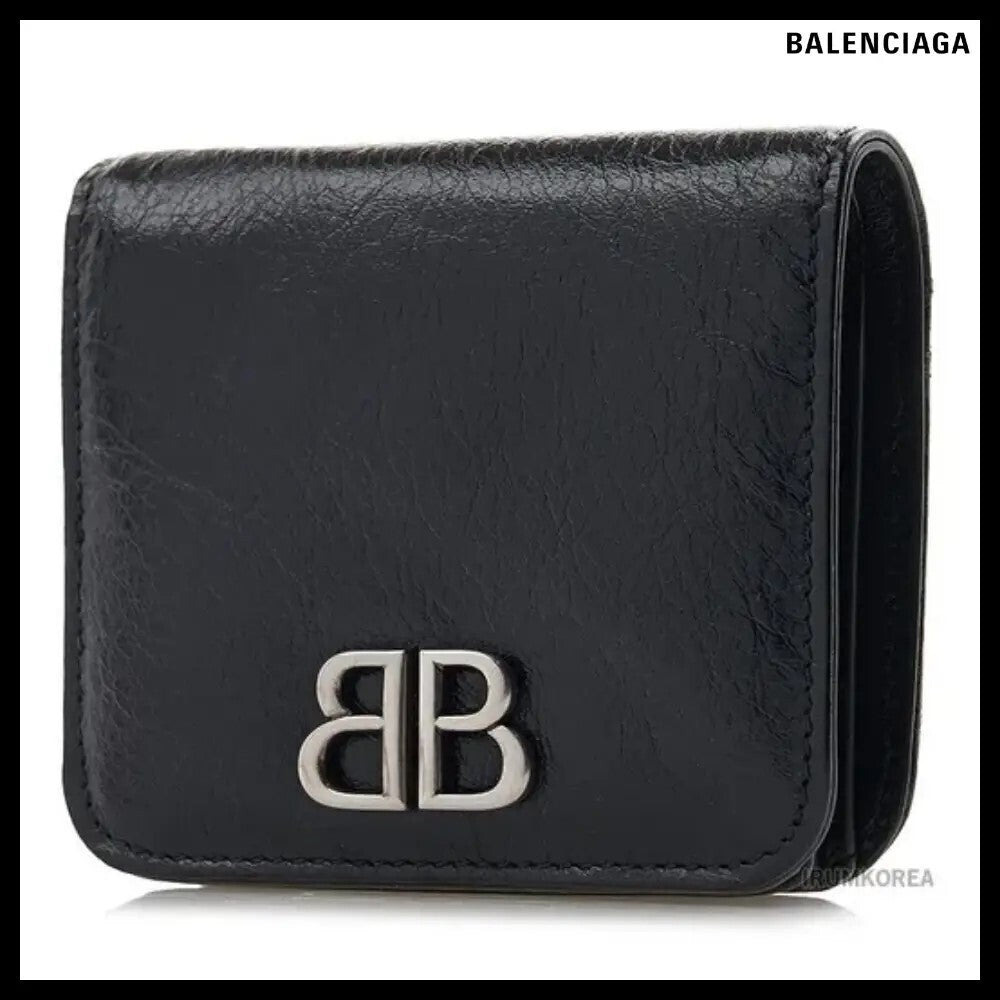 【BALENCIAGA】BB Logo Card Wallet