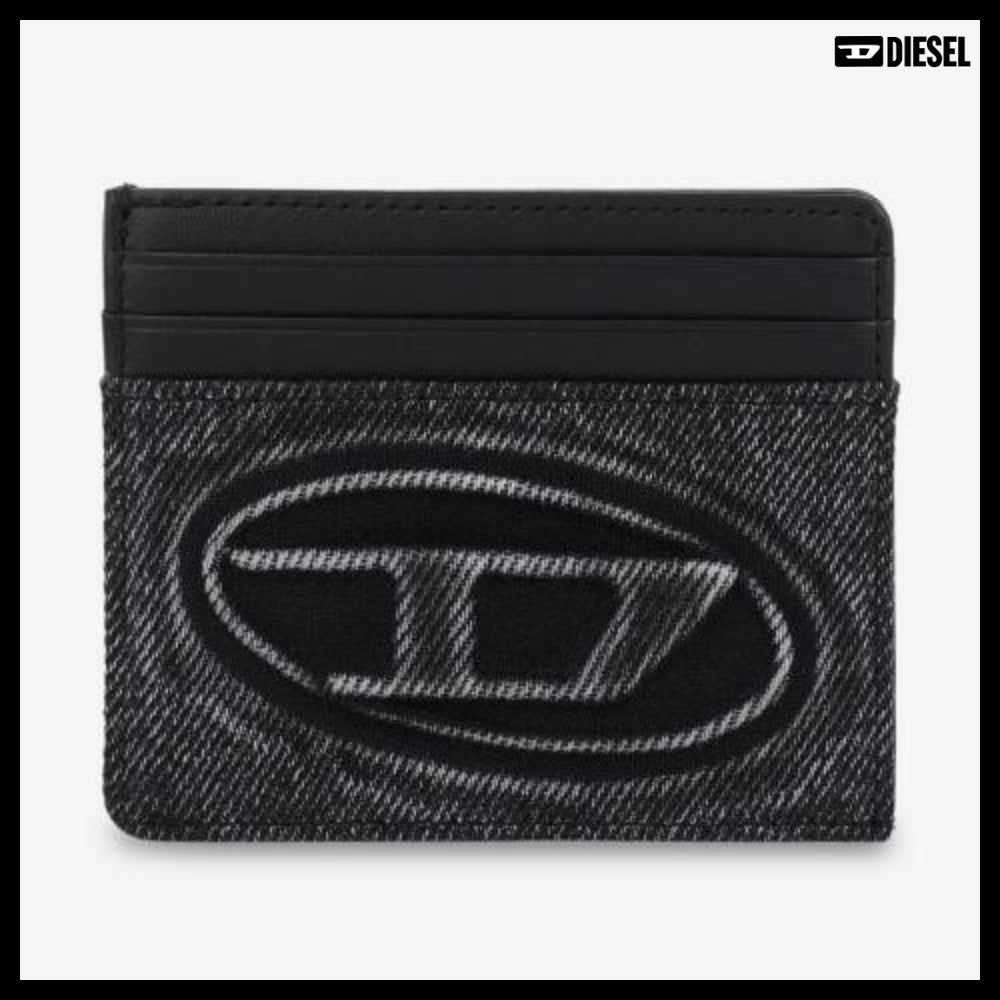 【DIESEL】1DR 2.0 Card Holder Black