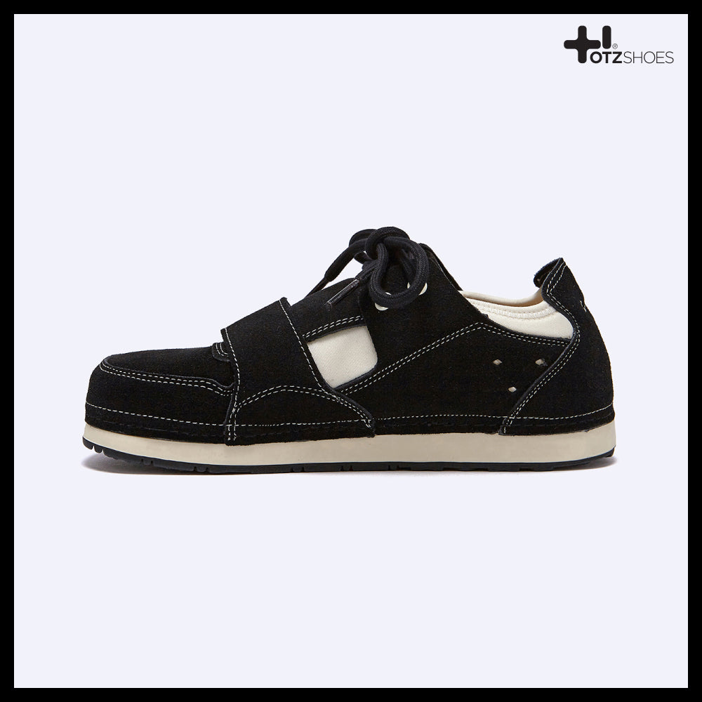 【OTZ SHOES】3300 Suede Low Black White