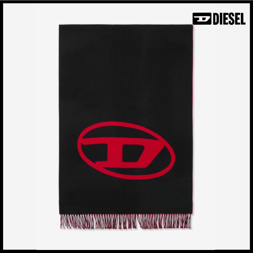 ◆DIESEL◆ マフラー Muffler Black 防寒