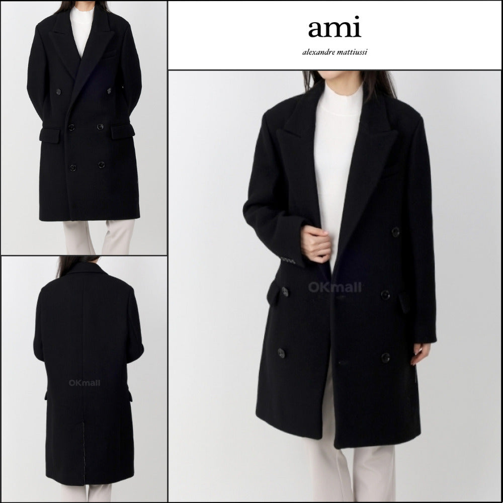 【AMI】Double Wool Coat