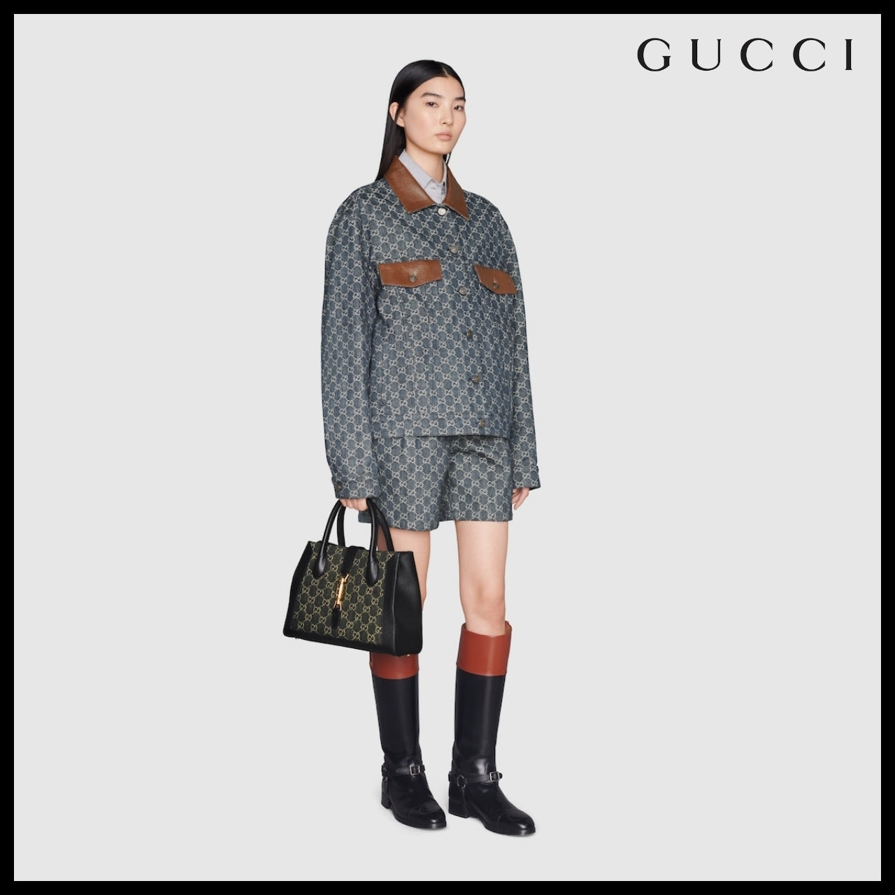 【GUCCI】Jackie 1961 Medium Tote Bag