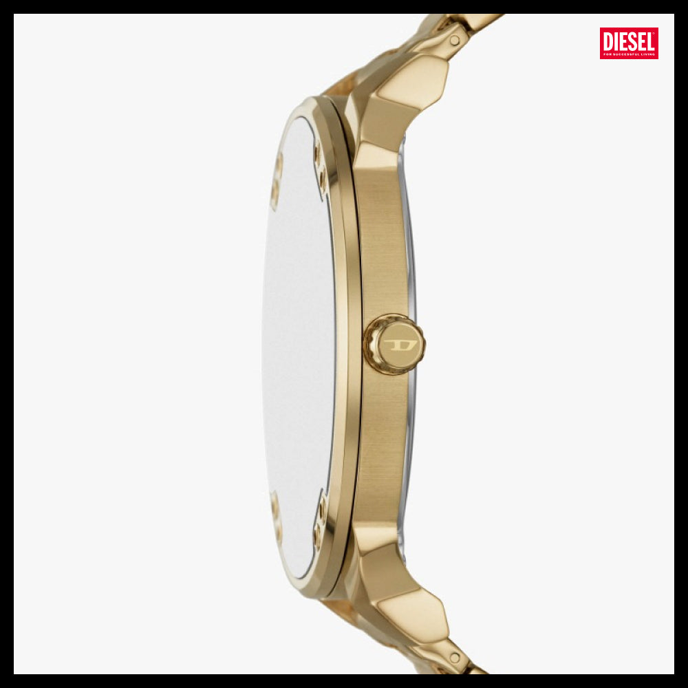 【DIESEL】Mr. Daddy Slim Men’s Metal Watch