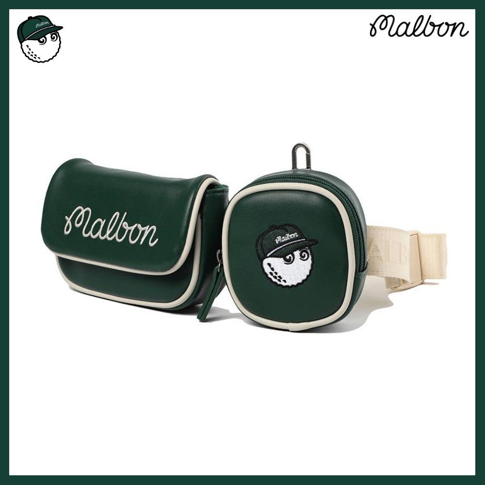 【MALBON GOLF】 TWO POCKET BELT BAG 2COLORS