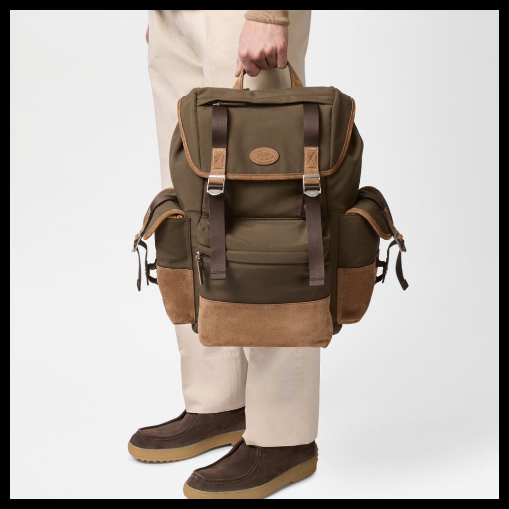【Tod's】Medium Backpack Leather Daily