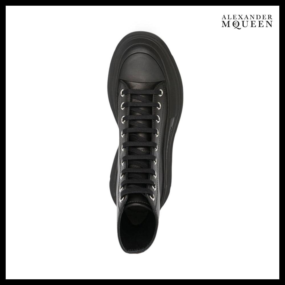 【Alexander Mcqueen】Tread Slick Boots Black