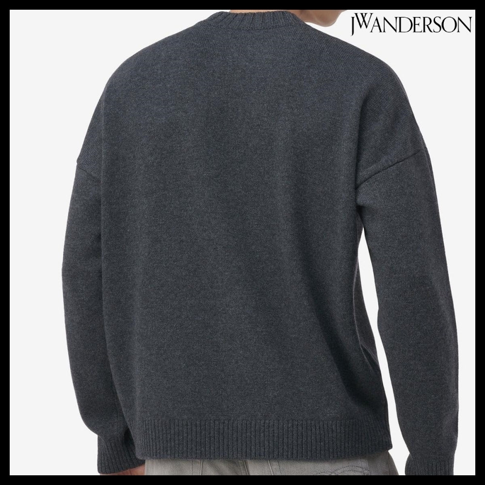 ◆JW ANDERSON◆ ニット Knit Charcoal ウール