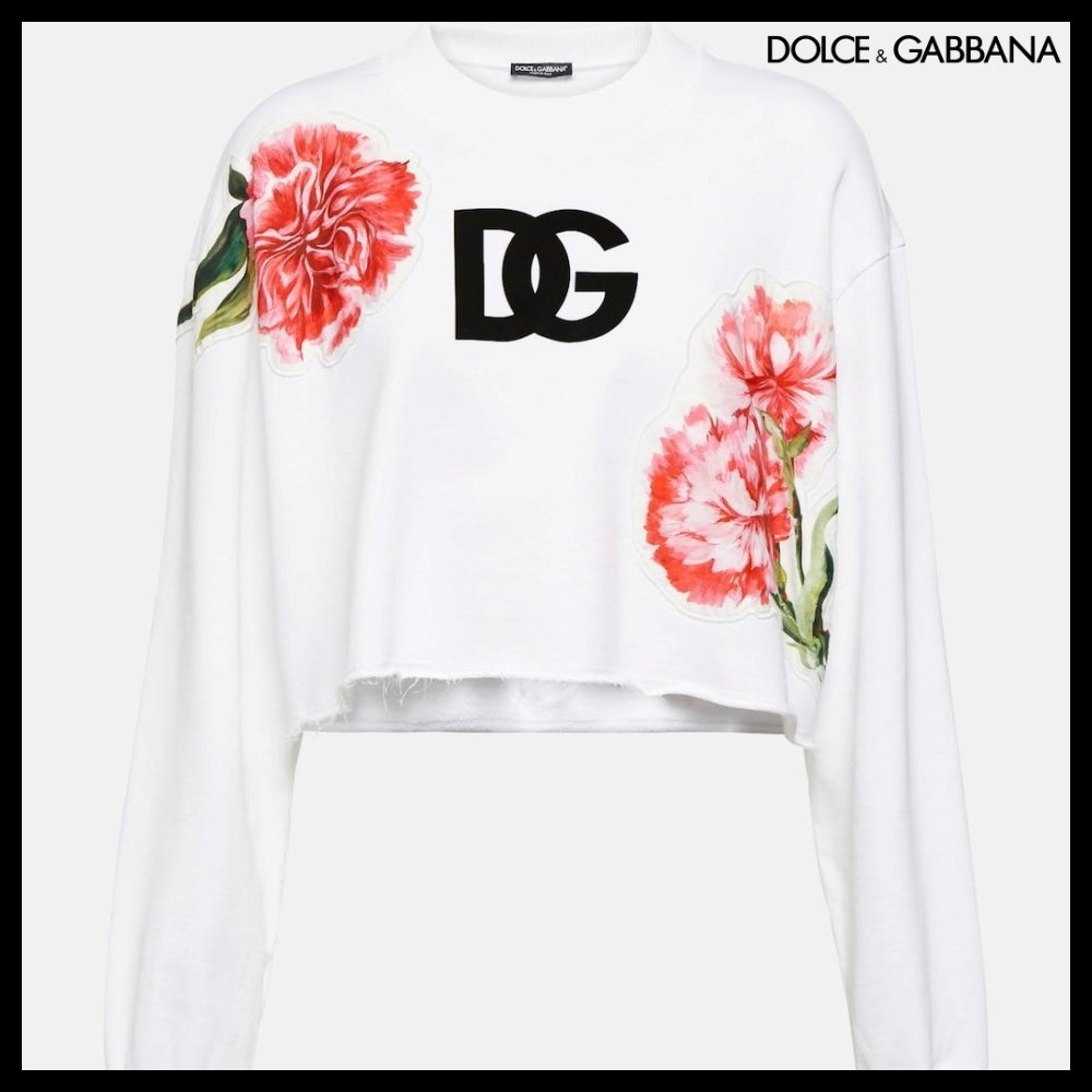【アウトレット 正規品】Dolce & Gabbana - Logo Cropped Cotton