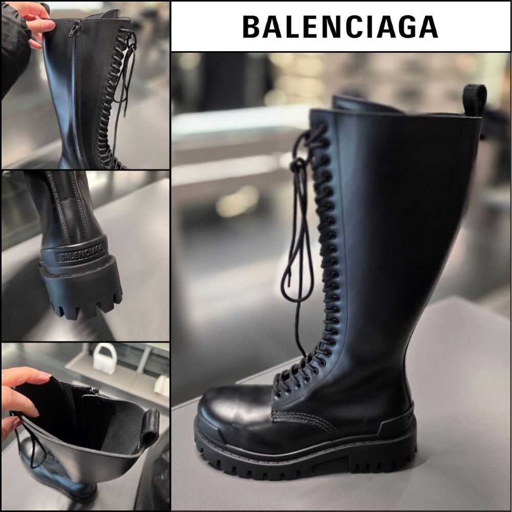 ★BALENCIAGAアウトレットセール★RStrike Lace-Up Women's Boot