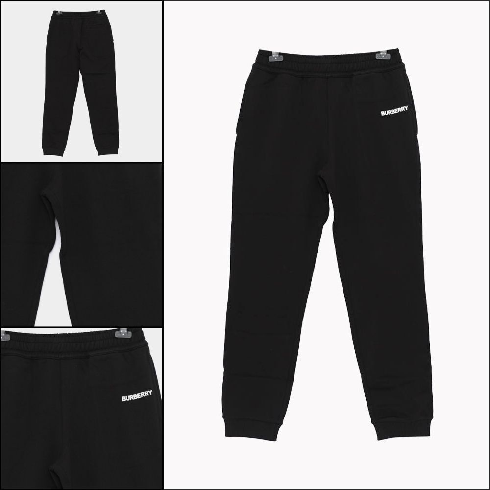 【Burberry】Classic printed logo sweat jogger pants
