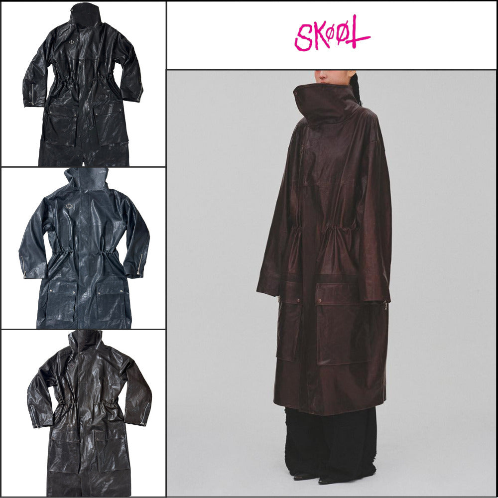 【SKOOT】Defiant Leather Coat (3 Colors)