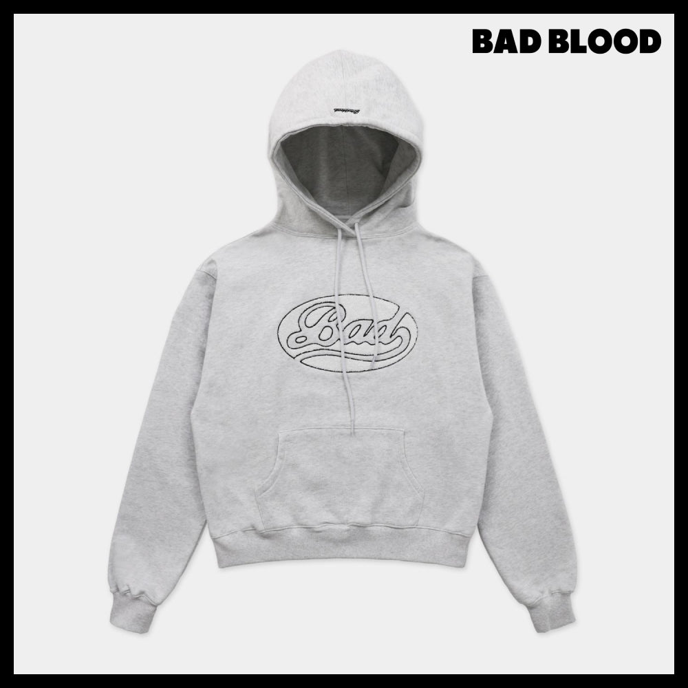 【BADBLOOD】Bad Applique Hoodie 3 Colors