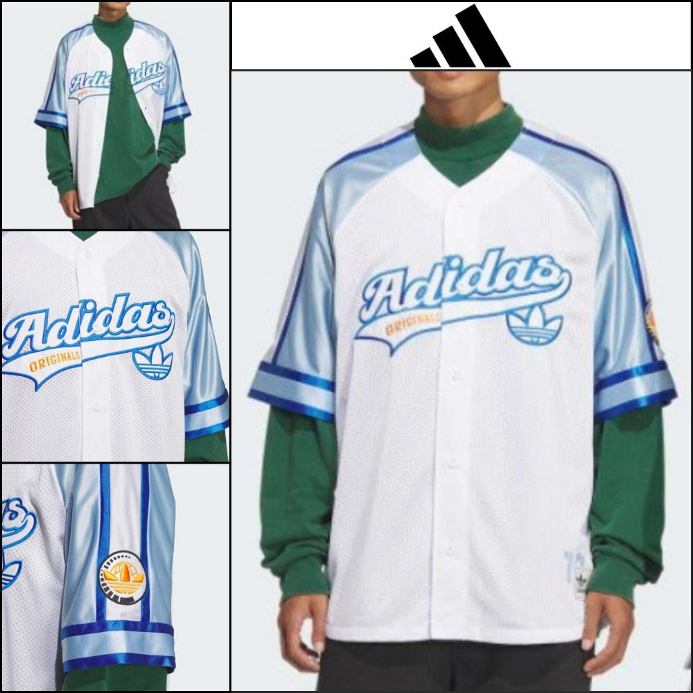 【ADIDAS 】Basketball Retro Street Short Sleeve Shirt