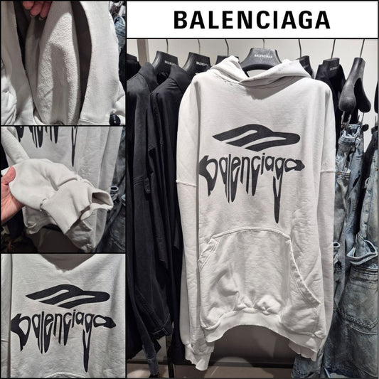 ★Balenciaga アウトレット セール ★3B Liquified Hoodie Large