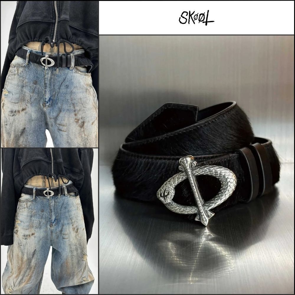 【SKOOT】Velvet Serpent Belt