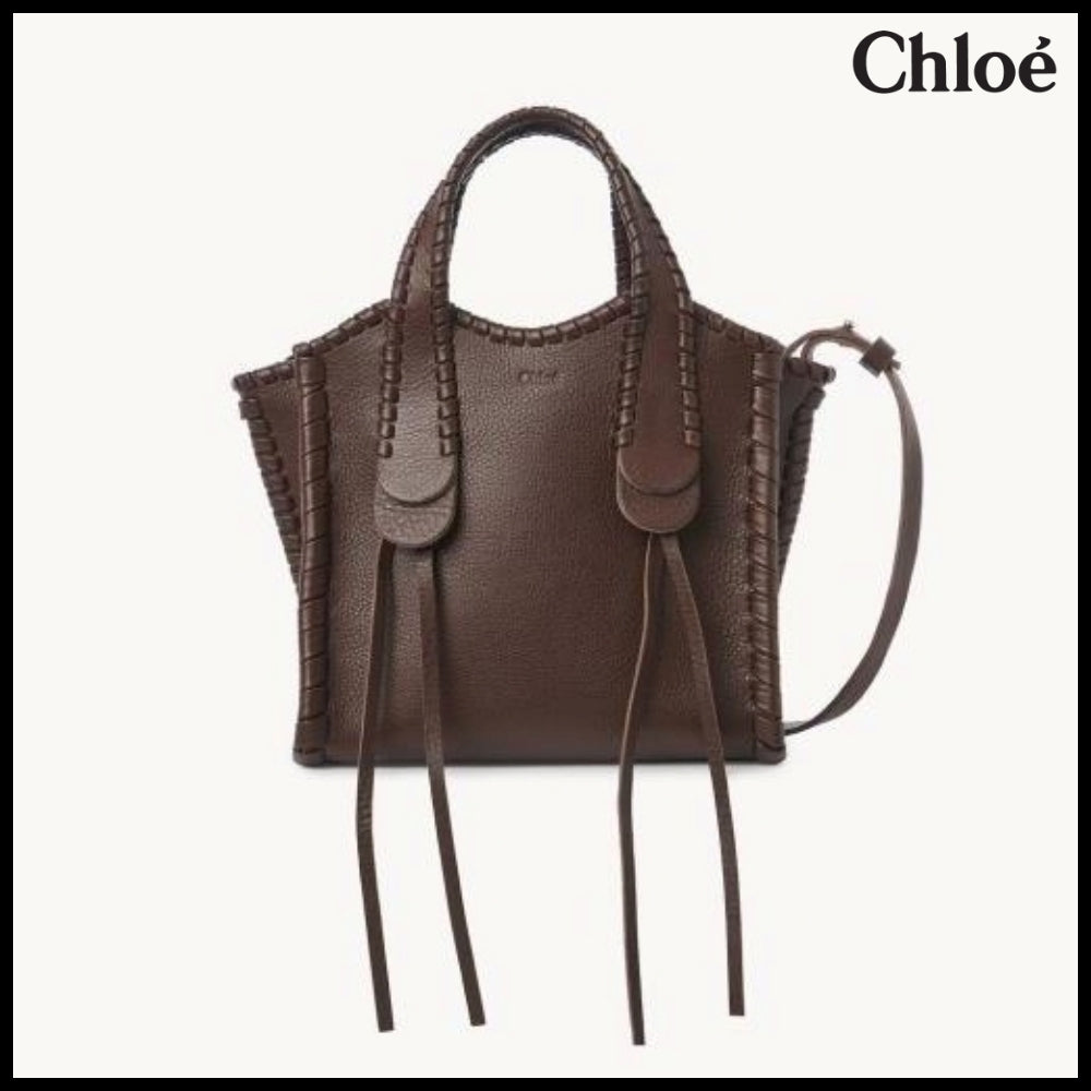 【Chloe】Mony Small Tote Chocolate
