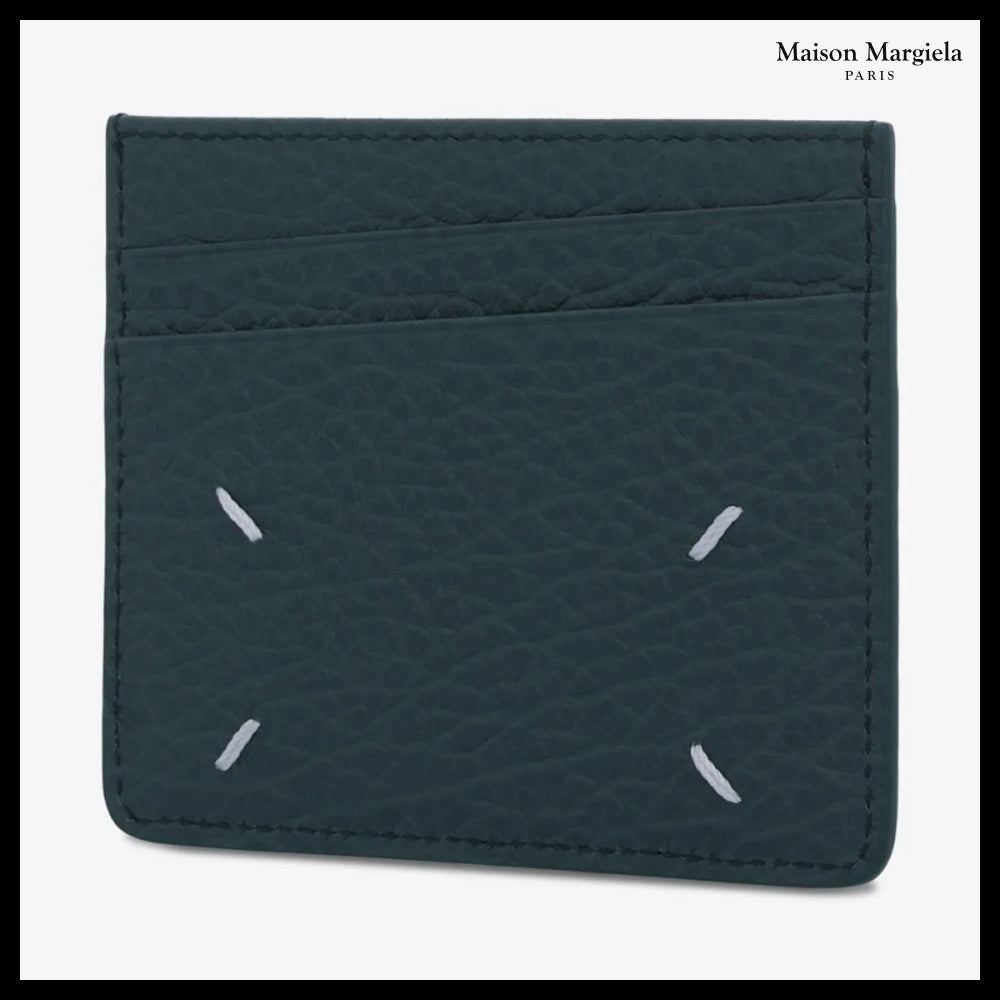 【Maison Margiela】Slim 6CC Card Holder Bottle Green
