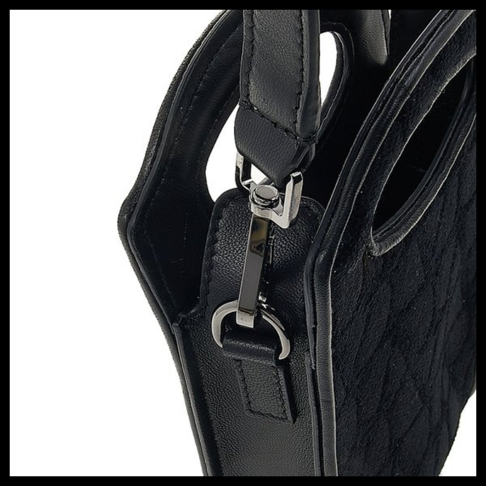 【VALENTINO】Men's Toile Iconography Phone Crossbody Bag
