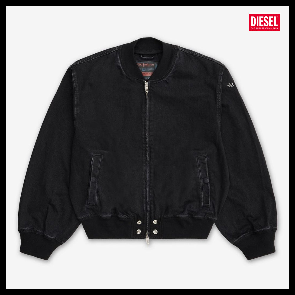 【DIESEL】D-Gooz Bomber Jacket Black