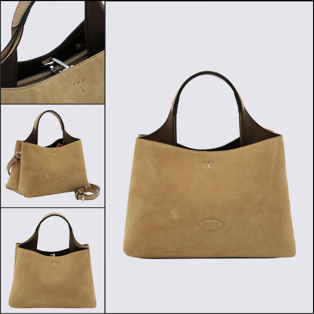 【TOD'S】Beige Classic Tote