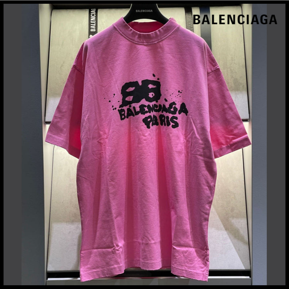 ★Balenciaga アウトレット セール ★Hand-Drawn BB IconT-Shirt