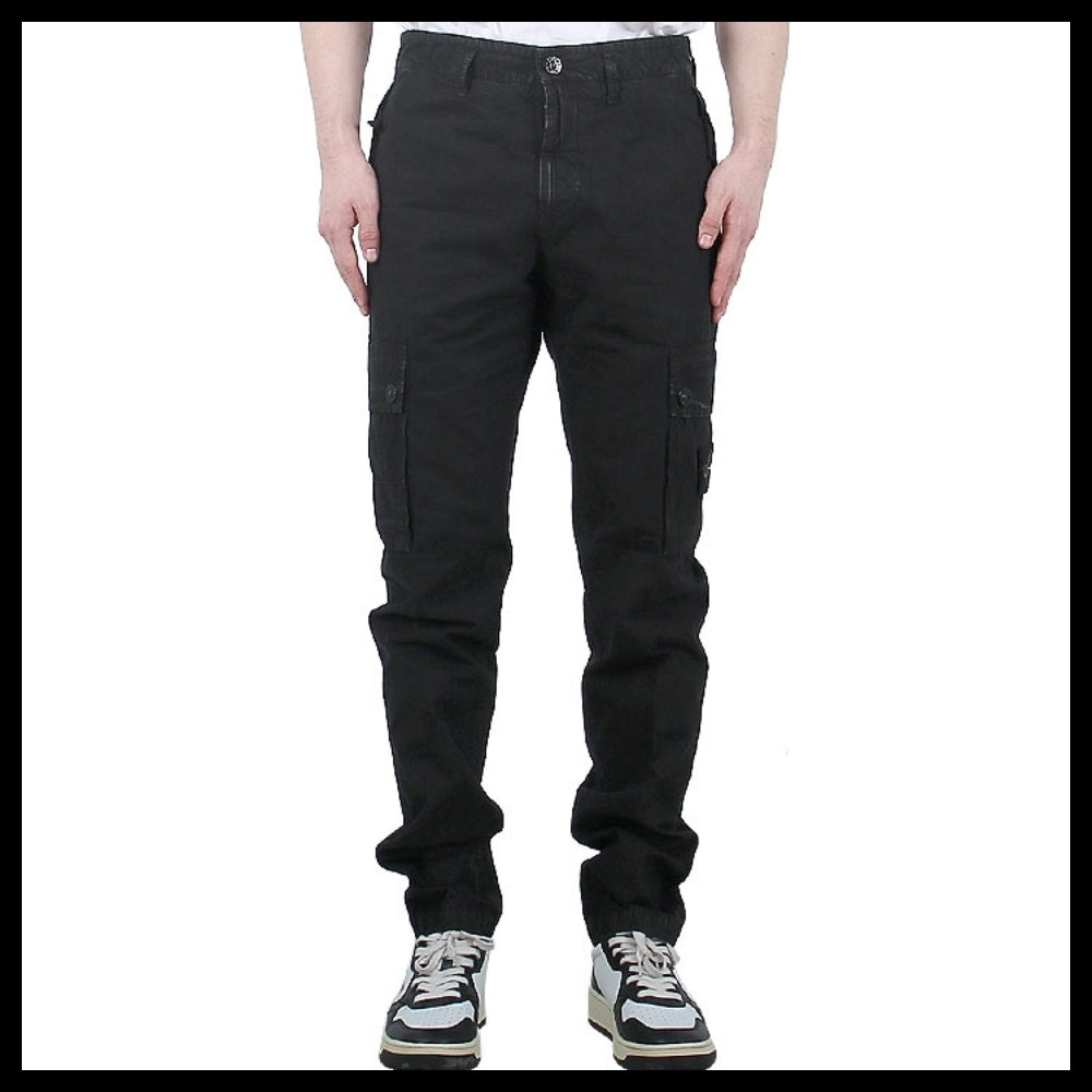 【STONE ISLAND】 Wappen Patch Cargo Pants