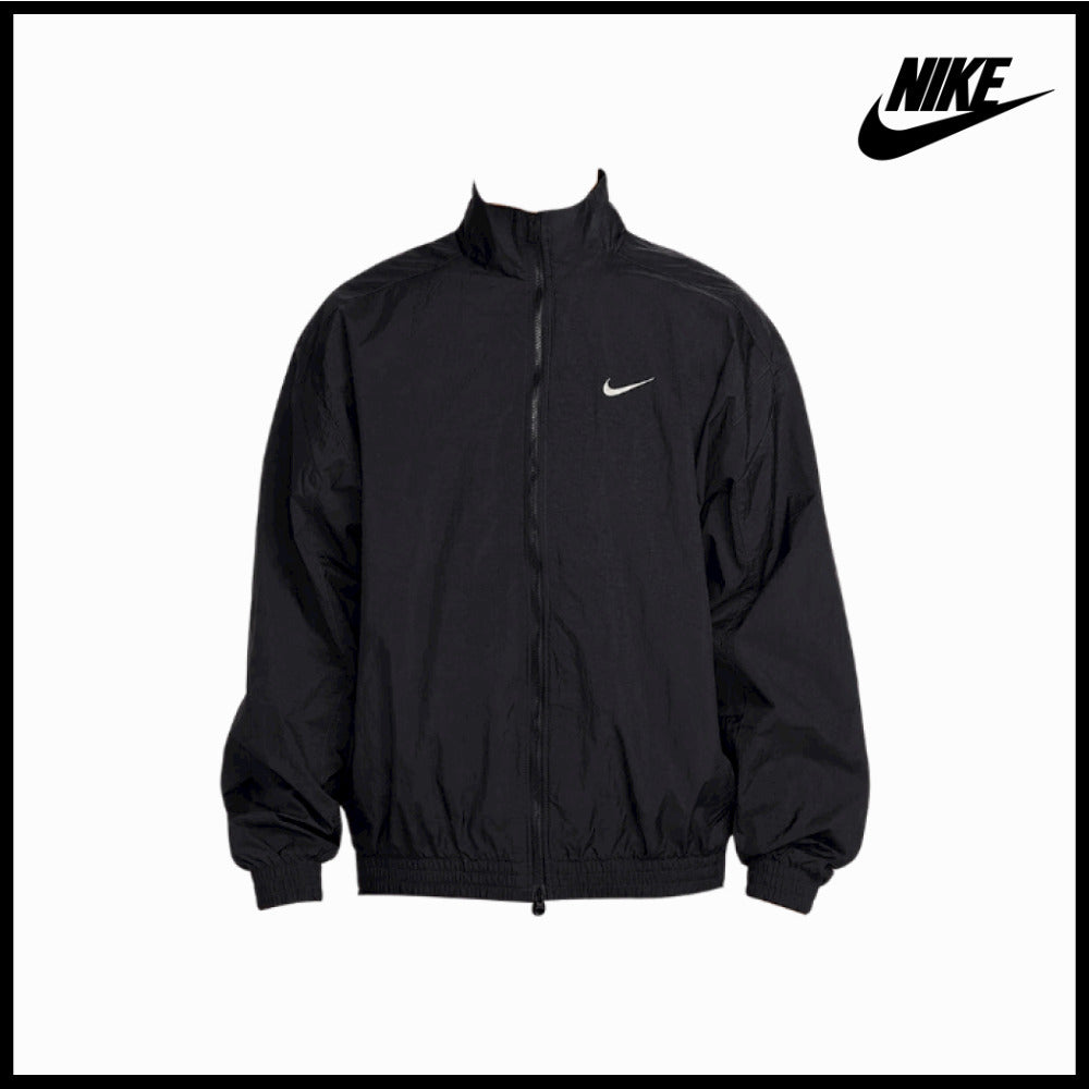 【NIKE】Club Oversized Woven Track Jacket Off Noir