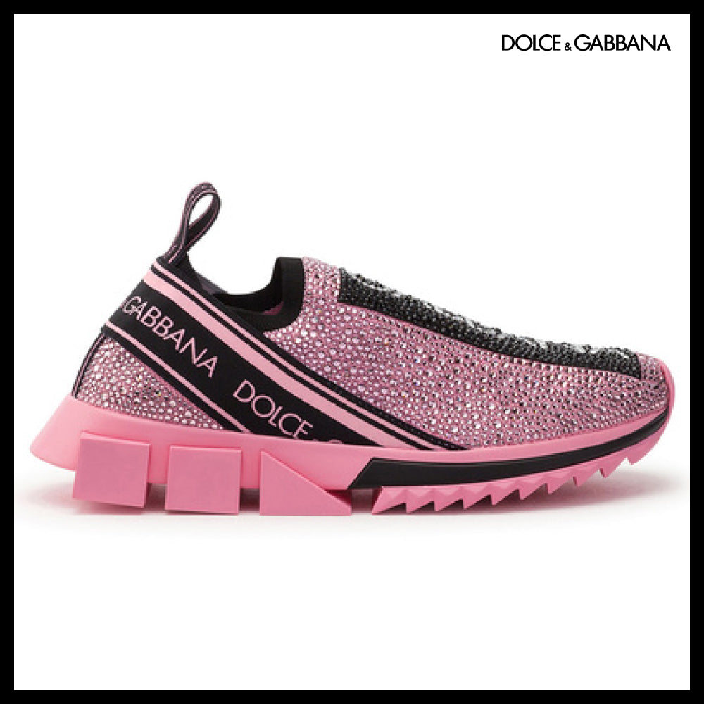 【Dolce & Gabbana】SORRENTO THERMOSTRASS SNEAKERS