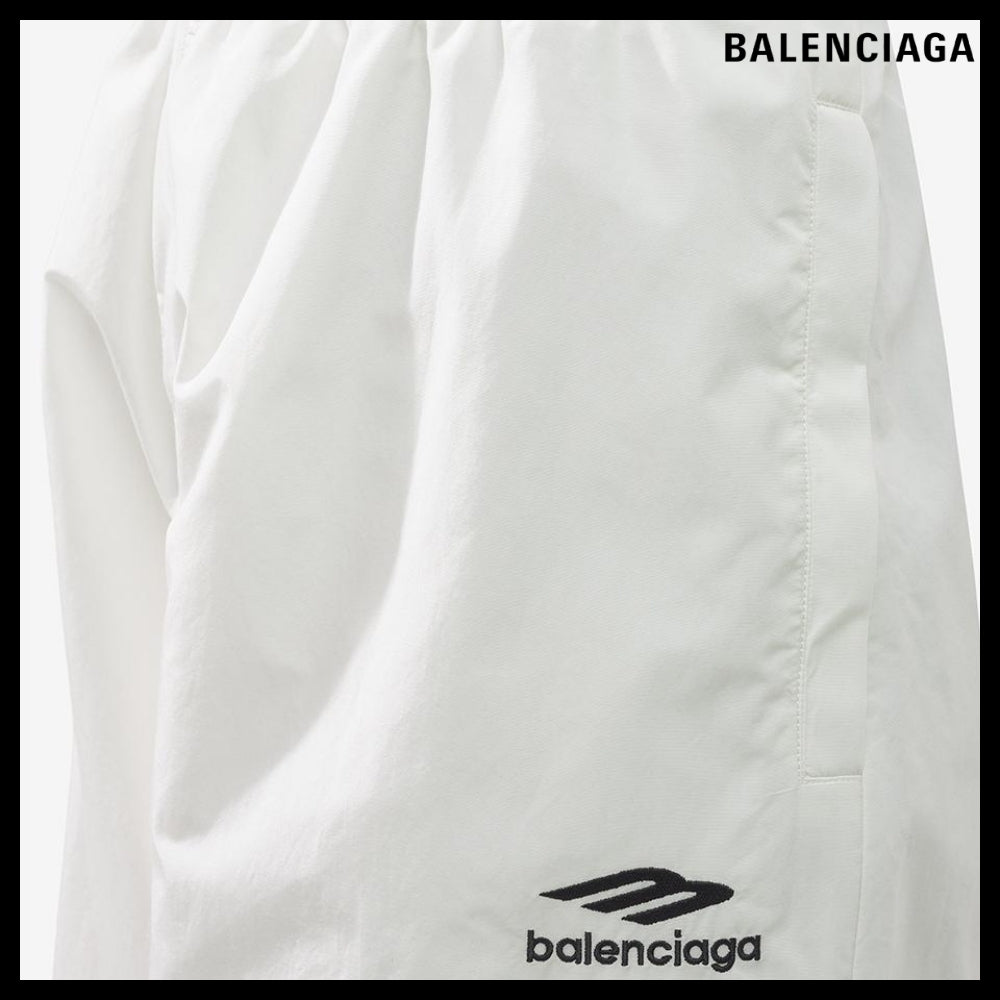 【BALENCIAGA】3B Sports Icon Tracksuit Pants White