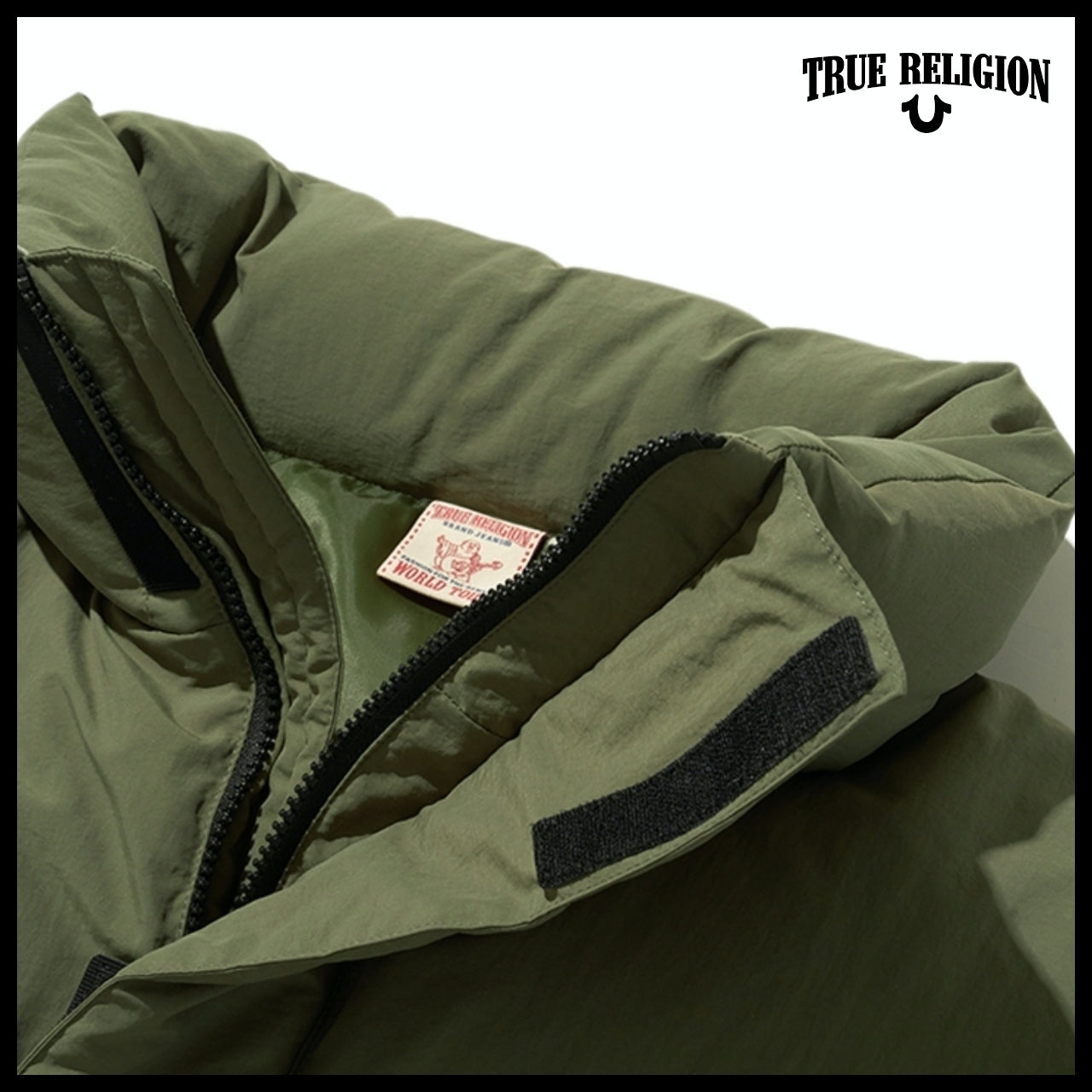 【TRUE RELIGION】I.V.A Puffer Down 2 Colors