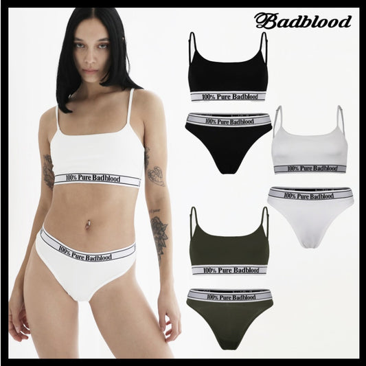 【BADBLOOD】 PURE BRA BRIEFS SET 3 COLOR