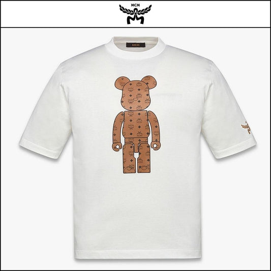 ◆MCM◆ Tシャツ T Shirt White ベア ロゴ