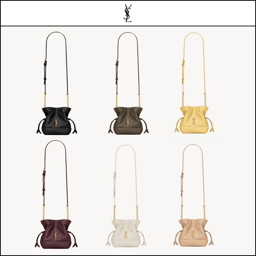 【Saint Laurent】Lambskin JAMIE Mini Shoulder Pouch
