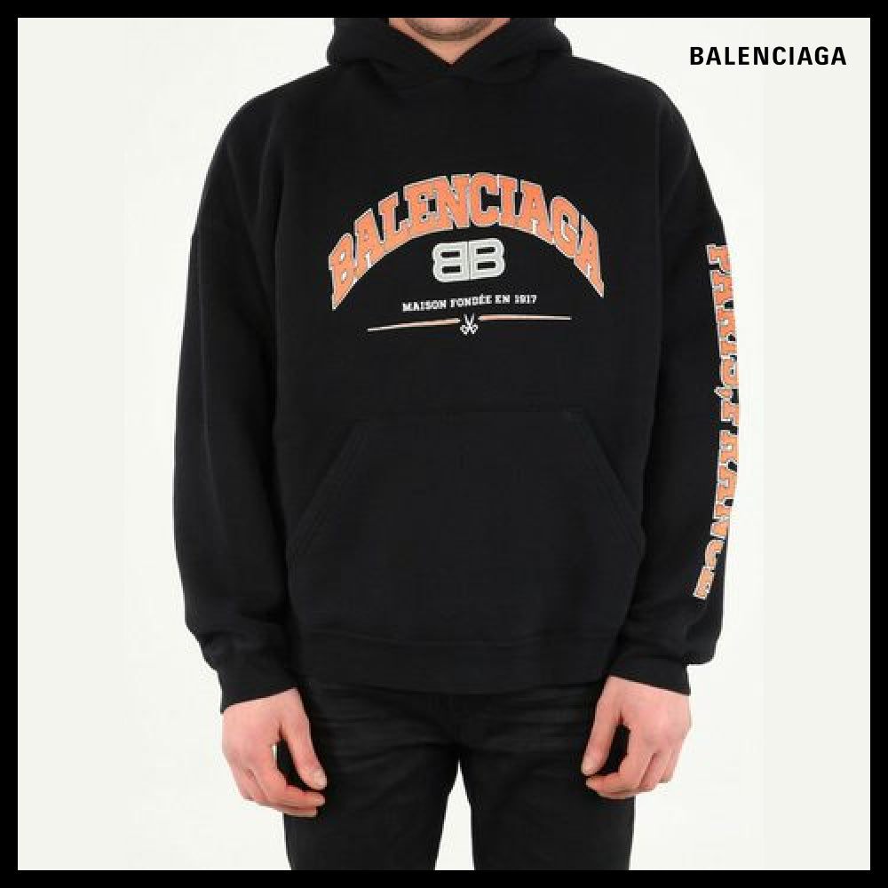 【BALENCIAGA】Maison Balenciaga Hoodie Wide Fit