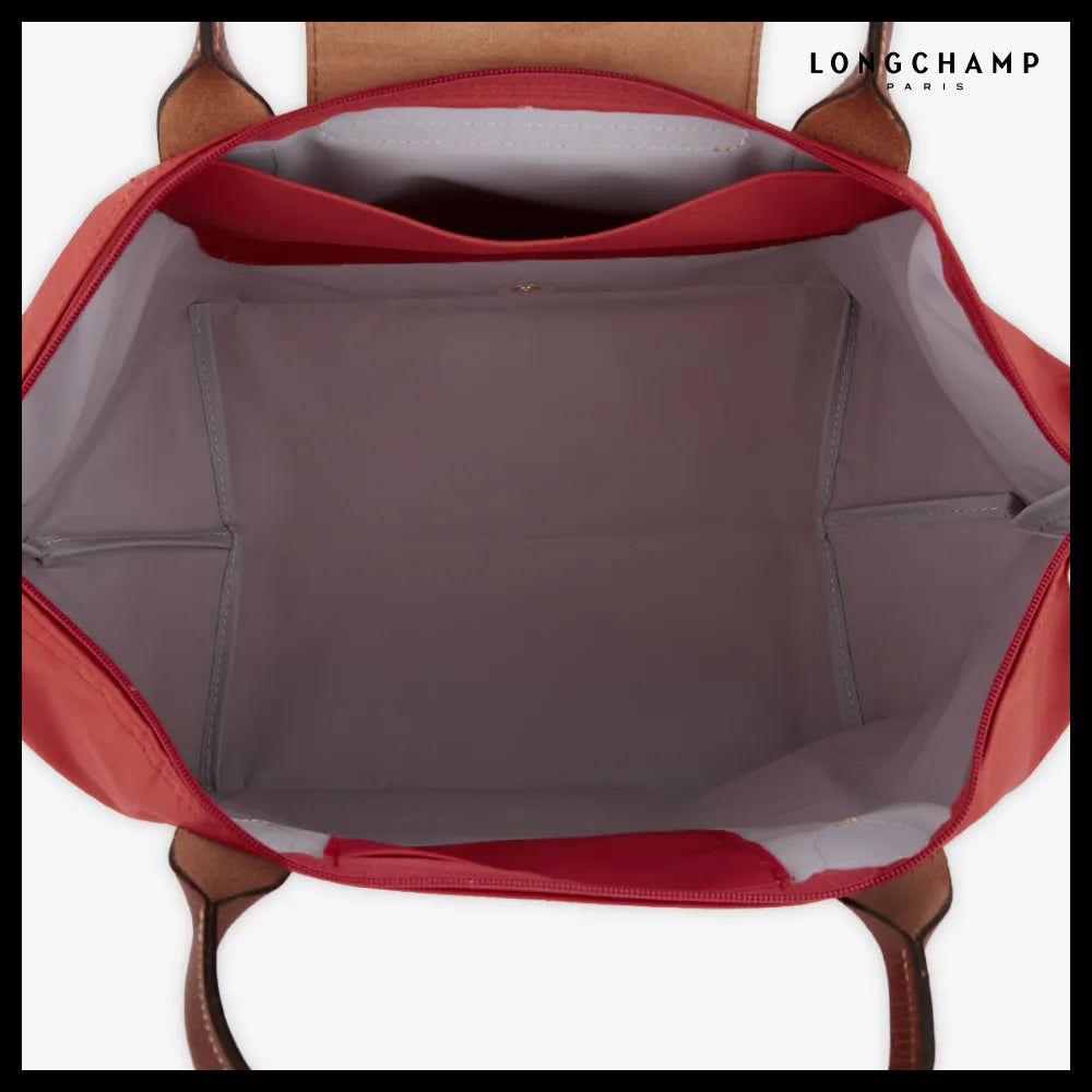 【Longchamp】Women’s Le Pliage Original Medium Tomato Tote