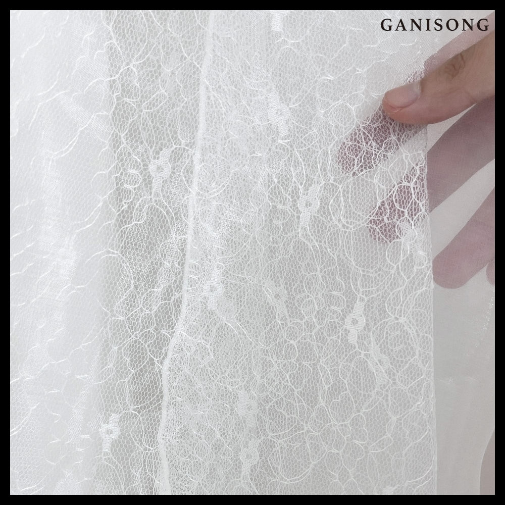 【GANISONG】Bridal Celia Dress White