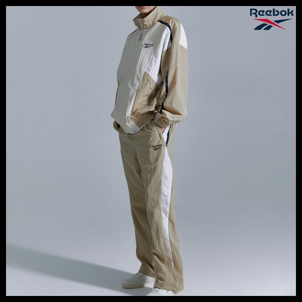 【Reebok】ライバル ウィンドブレーカー ベージュ
